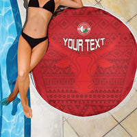 Custom Madagascar Football Beach Blanket Go Barea Go