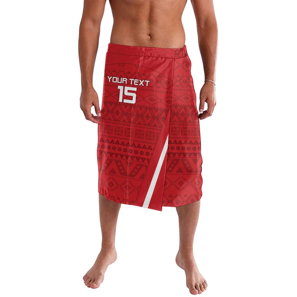 Custom Madagascar Football Lavalava Go Barea Go