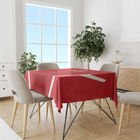 Custom Madagascar Football Tablecloth Go Barea Go