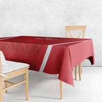 Custom Madagascar Football Tablecloth Go Barea Go
