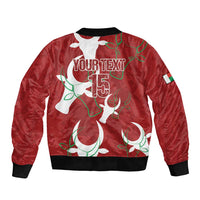 Custom Madagascar Football Bomber Jacket Alefa Barea