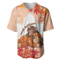 Cute Punch Monkey Baseball Jersey Small But Bravo