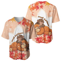 Cute Punch Monkey Baseball Jersey Small But Bravo