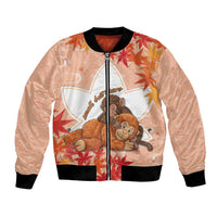 Cute Punch Monkey Bomber Jacket Small But Bravo