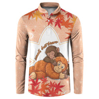 Cute Punch Monkey Button Sweatshirt Small But Bravo