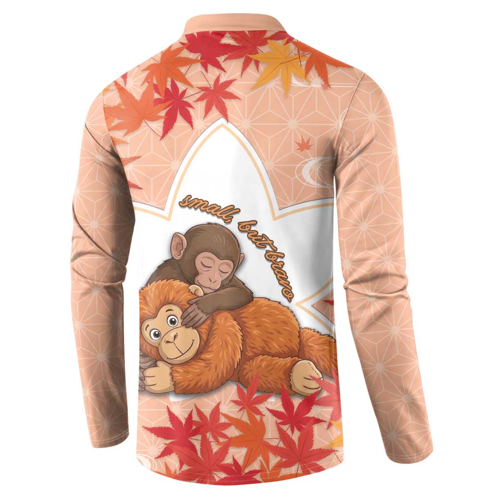 Cute Punch Monkey Button Sweatshirt Small But Bravo