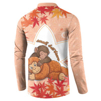 Cute Punch Monkey Button Sweatshirt Small But Bravo