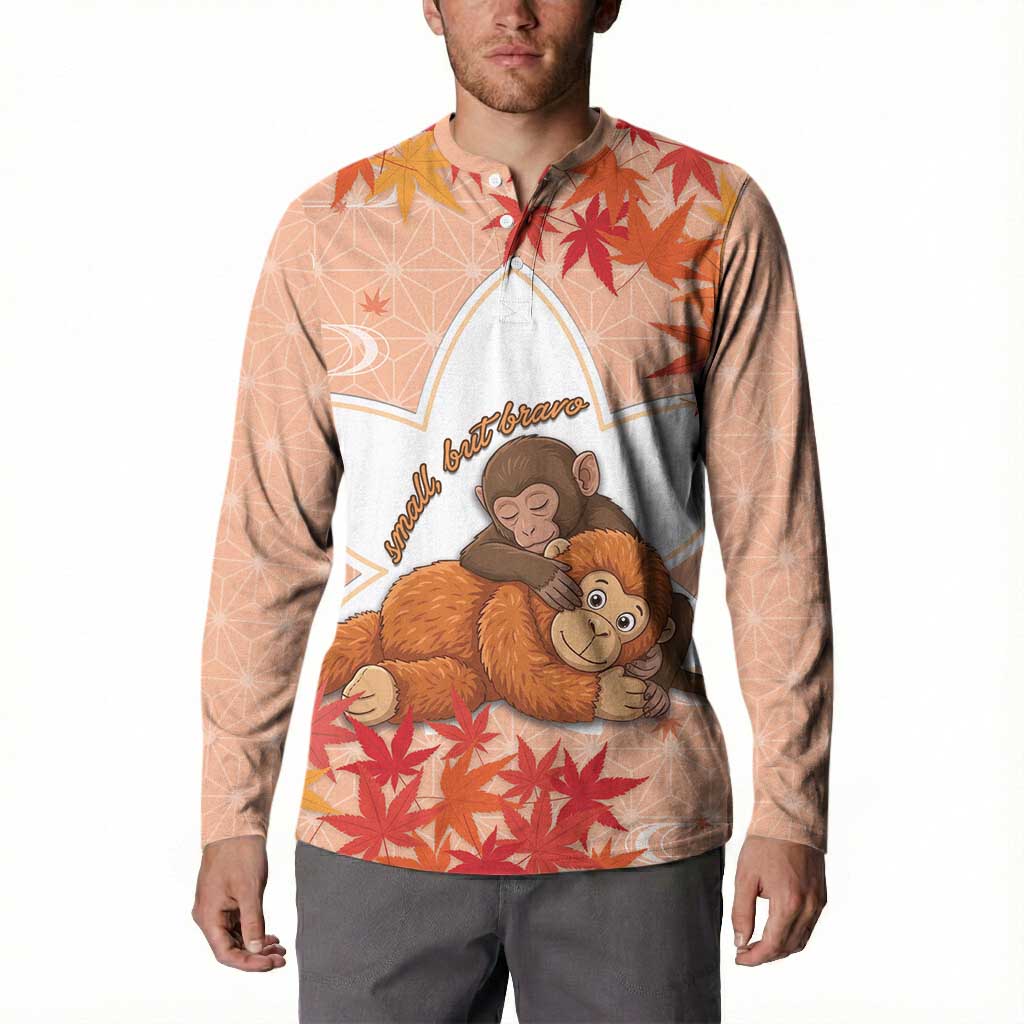 Cute Punch Monkey Button Sweatshirt Small But Bravo