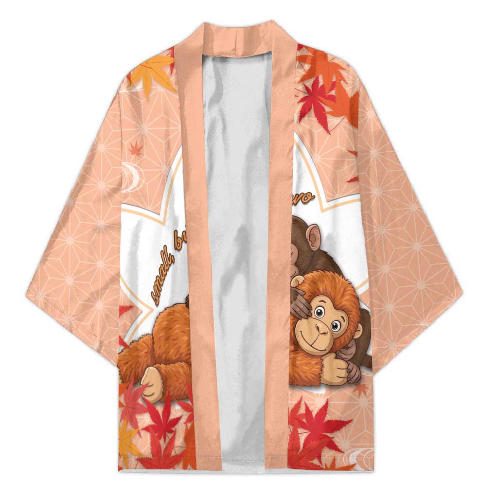 Cute Punch Monkey Kimono Small But Bravo