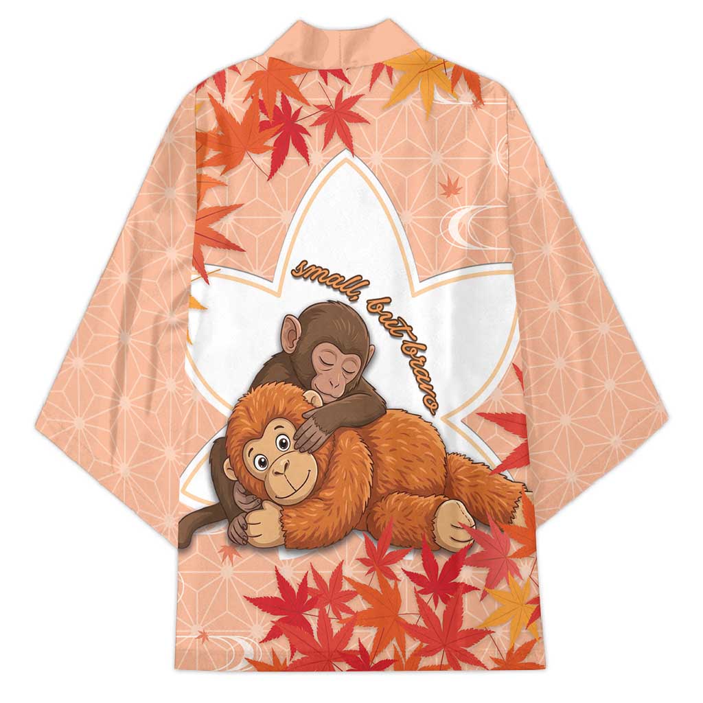 Cute Punch Monkey Kimono Small But Bravo