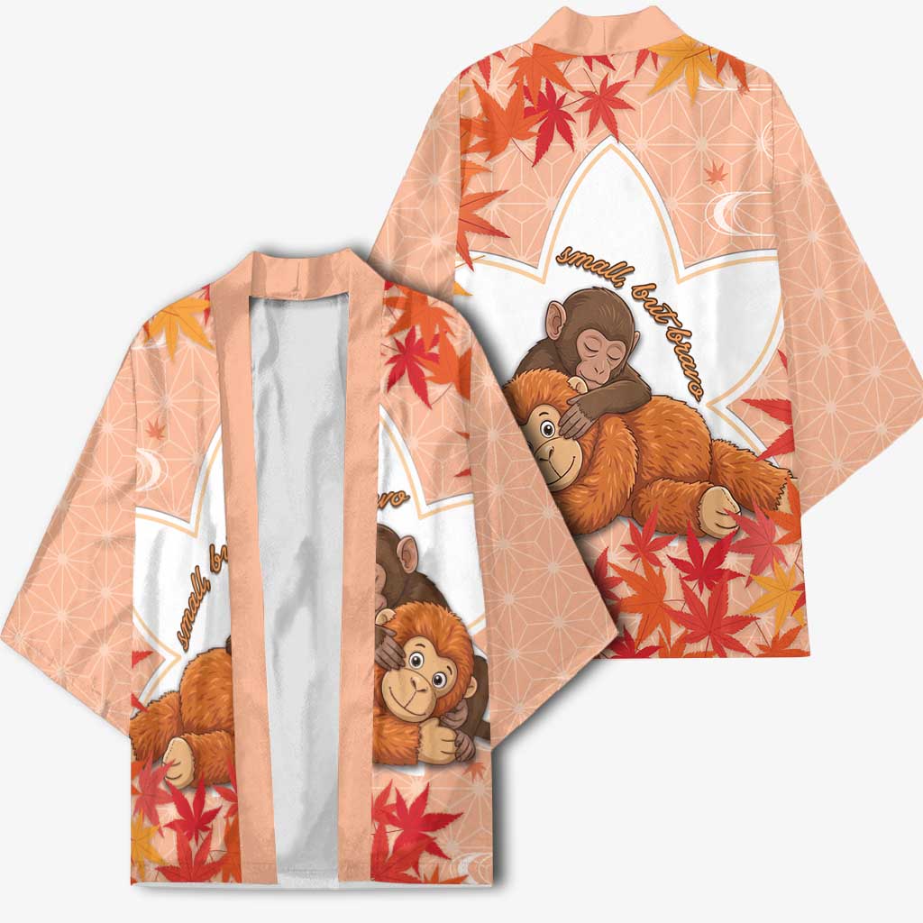 Cute Punch Monkey Kimono Small But Bravo