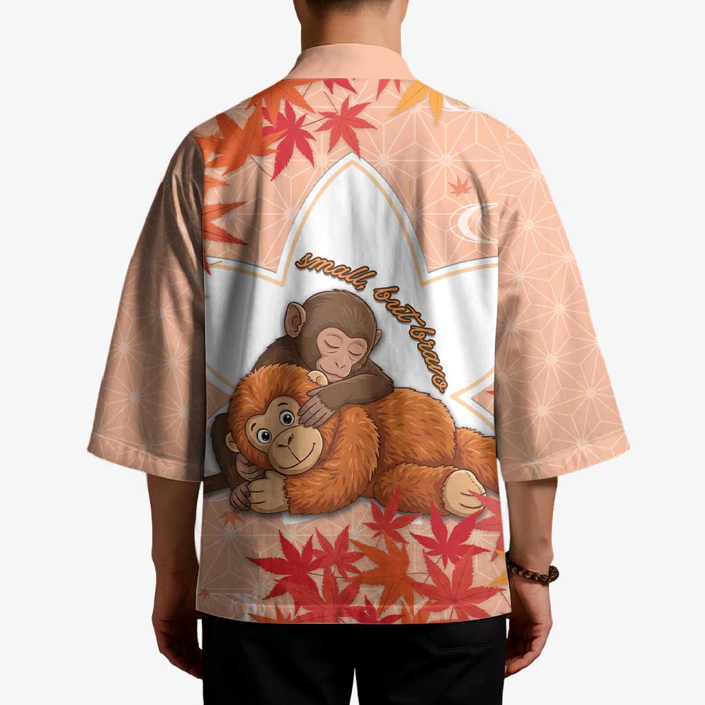 Cute Punch Monkey Kimono Small But Bravo