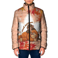 Cute Punch Monkey Padded Jacket Small But Bravo