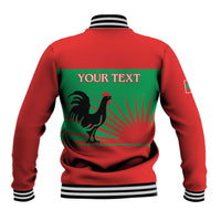 Personalised UNITA Angola Baseball Jacket Party Flag Style