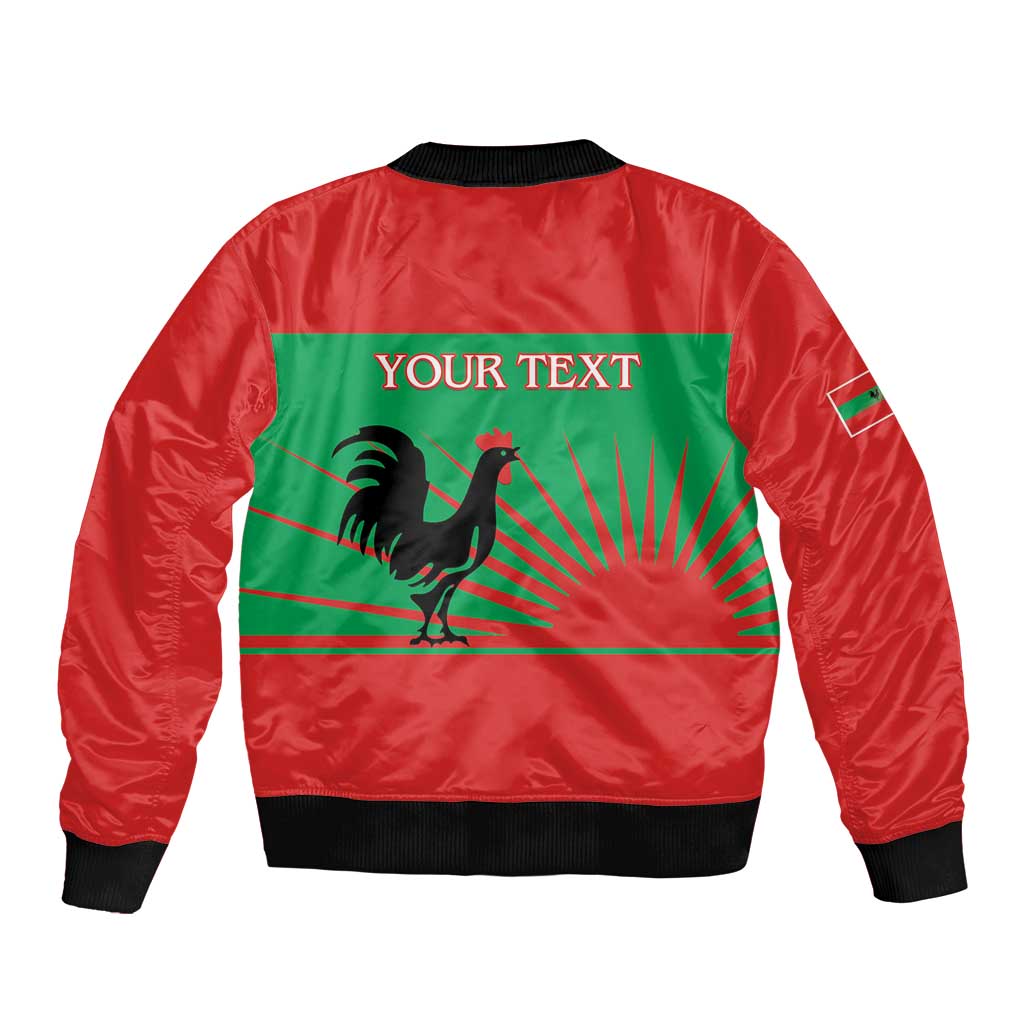 Personalised UNITA Angola Bomber Jacket Party Flag Style