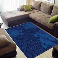Hibiscus Mix ShweShwe African Pattern Area Rug - Wonder Print Shop