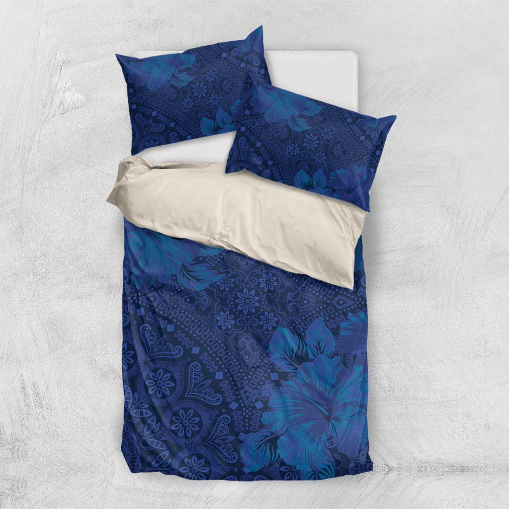 Hibiscus Mix ShweShwe African Pattern Bedding Set - Wonder Print Shop