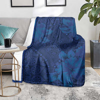 Hibiscus Mix ShweShwe African Pattern Blanket - Wonder Print Shop