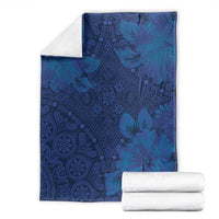 Hibiscus Mix ShweShwe African Pattern Blanket - Wonder Print Shop