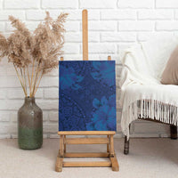 Hibiscus Mix ShweShwe African Pattern Canvas Wall Art - Wonder Print Shop