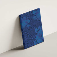 Hibiscus Mix ShweShwe African Pattern Canvas Wall Art - Wonder Print Shop