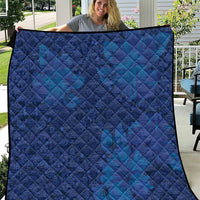 Hibiscus Mix ShweShwe African Pattern Quilt - Wonder Print Shop