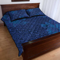 Hibiscus Mix ShweShwe African Pattern Quilt Bed Set - Wonder Print Shop