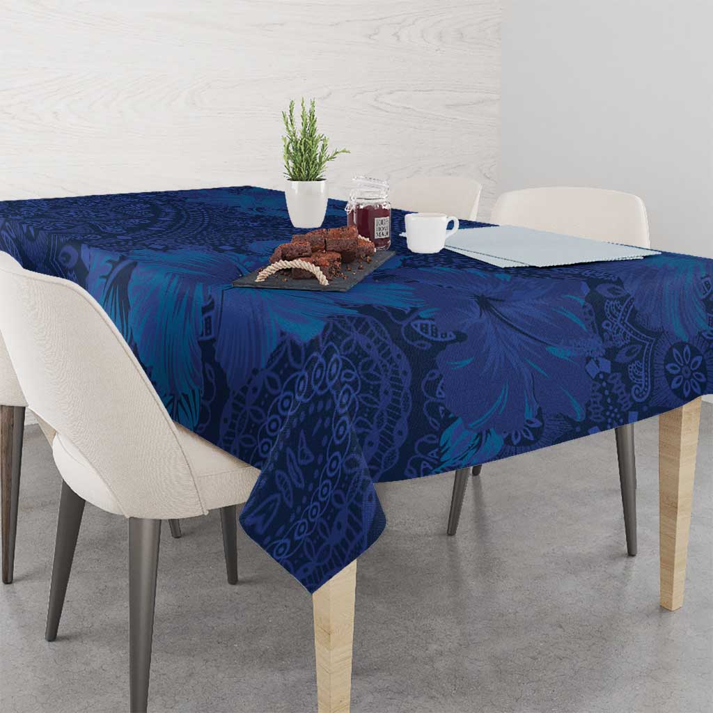 Hibiscus Mix ShweShwe African Pattern Tablecloth - Wonder Print Shop