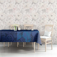 Hibiscus Mix ShweShwe African Pattern Tablecloth - Wonder Print Shop
