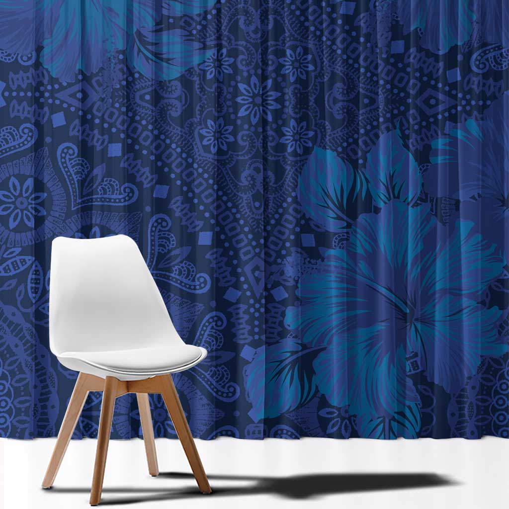 Hibiscus Mix ShweShwe African Pattern Window Curtain - Wonder Print Shop