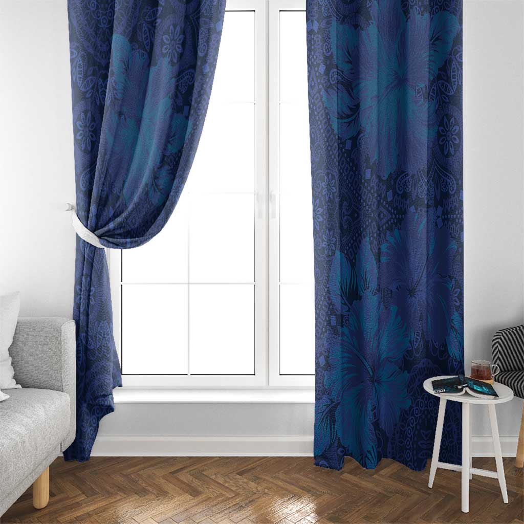 Hibiscus Mix ShweShwe African Pattern Window Curtain - Wonder Print Shop