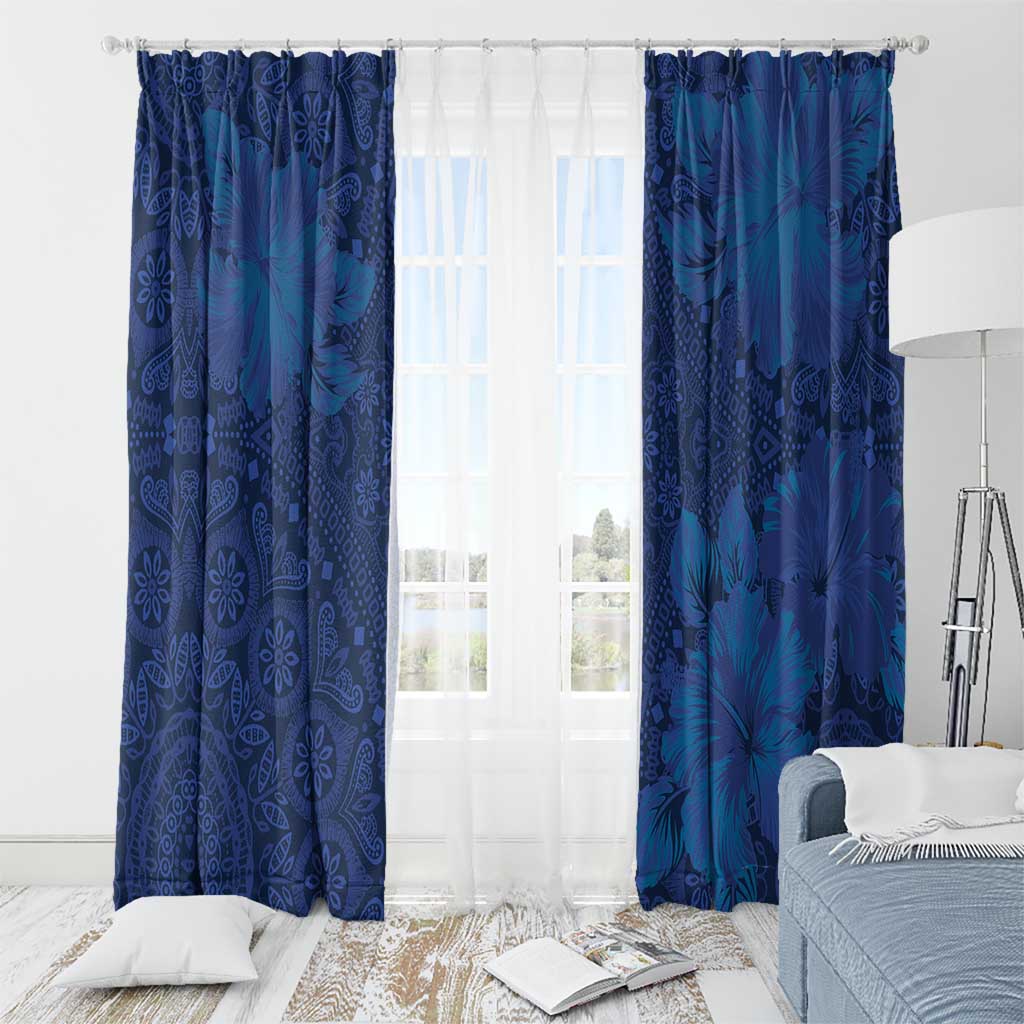 Hibiscus Mix ShweShwe African Pattern Window Curtain - Wonder Print Shop