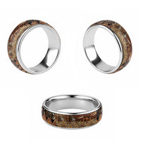 Hibiscus Mix African Pattern Version 2 Classic Ring - Wonder Print Shop