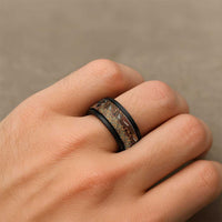 Hibiscus Mix African Pattern Version 2 Spinner Ring - Wonder Print Shop