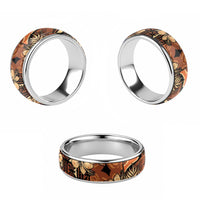 Hibiscus Mix African Pattern Classic Ring - Wonder Print Shop