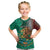 Personalised Viva La Mexico Kid T Shirt Coat Of Arms Aztec Mix Otomi Patterns