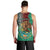 Personalised Viva La Mexico Men Tank Top Coat Of Arms Aztec Mix Otomi Patterns - Wonder Print Shop