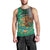 Personalised Viva La Mexico Men Tank Top Coat Of Arms Aztec Mix Otomi Patterns - Wonder Print Shop