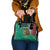 Personalised Viva La Mexico Shoulder Handbag Coat Of Arms Aztec Mix Otomi Patterns