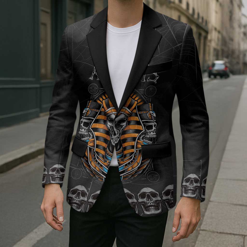 Personalized Halloween Egypt Blazer Skull Anubis - Wonder Print Shop