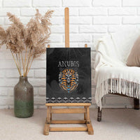 Halloween Egypt Canvas Wall Art Skull Anubis - Wonder Print Shop