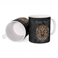 Personalized Halloween Egypt Ceramic Mug Skull Anubis - Wonder Print Shop