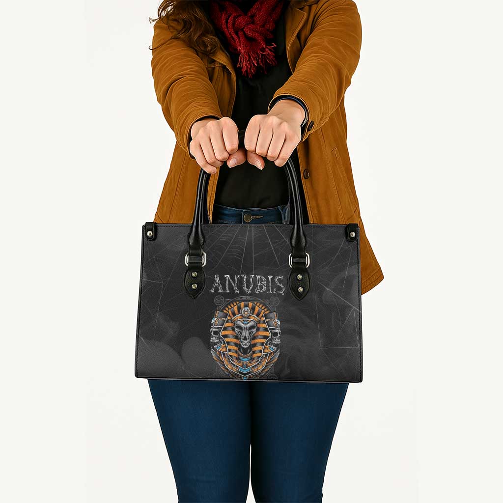Halloween Egypt Leather Bag Skull Anubis - Wonder Print Shop