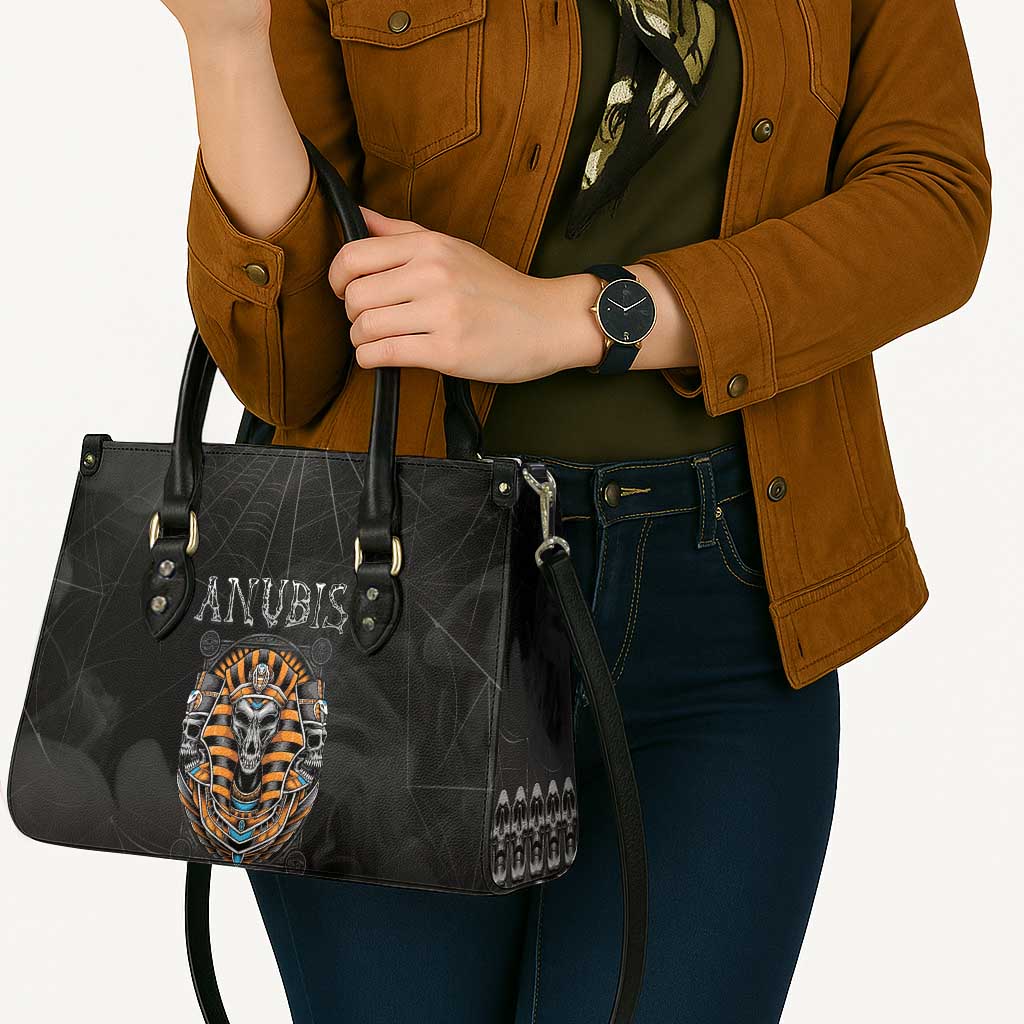 Halloween Egypt Leather Bag Skull Anubis - Wonder Print Shop