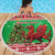 Wales Christmas Beach Blanket Welsh Dragon Nadolig Llawen - Wonder Print Shop