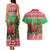 Wales Christmas Couples Matching Tank Maxi Dress and Hawaiian Shirt Welsh Dragon Nadolig Llawen - Wonder Print Shop