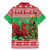 Wales Christmas Family Matching Mermaid Dress and Hawaiian Shirt Welsh Dragon Nadolig Llawen - Wonder Print Shop