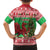 Wales Christmas Family Matching Off The Shoulder Long Sleeve Dress and Hawaiian Shirt Welsh Dragon Nadolig Llawen - Wonder Print Shop