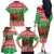 Wales Christmas Family Matching Off The Shoulder Long Sleeve Dress and Hawaiian Shirt Welsh Dragon Nadolig Llawen - Wonder Print Shop