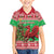 Wales Christmas Family Matching Off The Shoulder Long Sleeve Dress and Hawaiian Shirt Welsh Dragon Nadolig Llawen - Wonder Print Shop